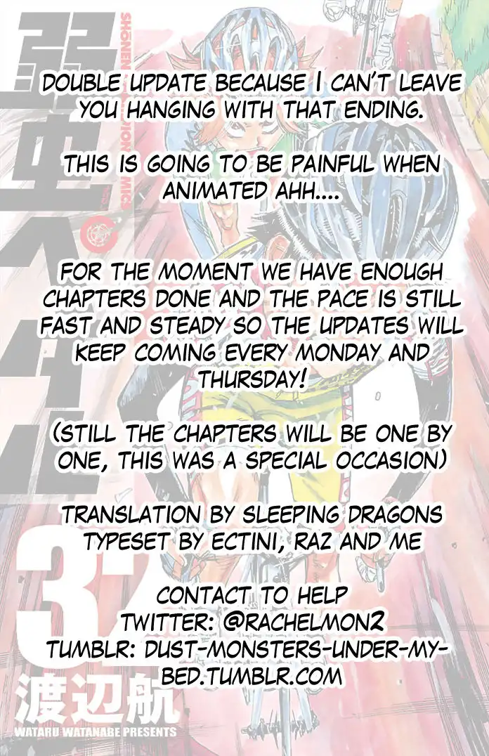 Yowamushi Pedal Chapter 273 19